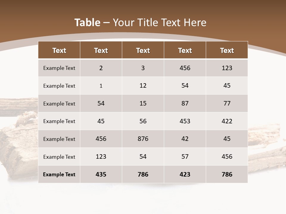 Kindling Damp Cost PowerPoint Template