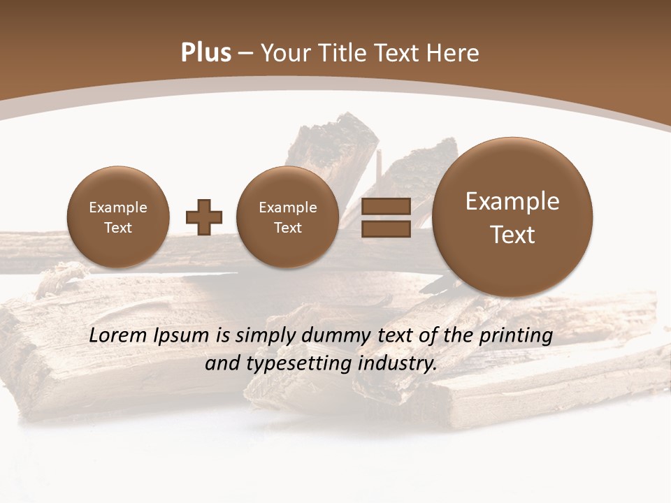 Kindling Damp Cost PowerPoint Template