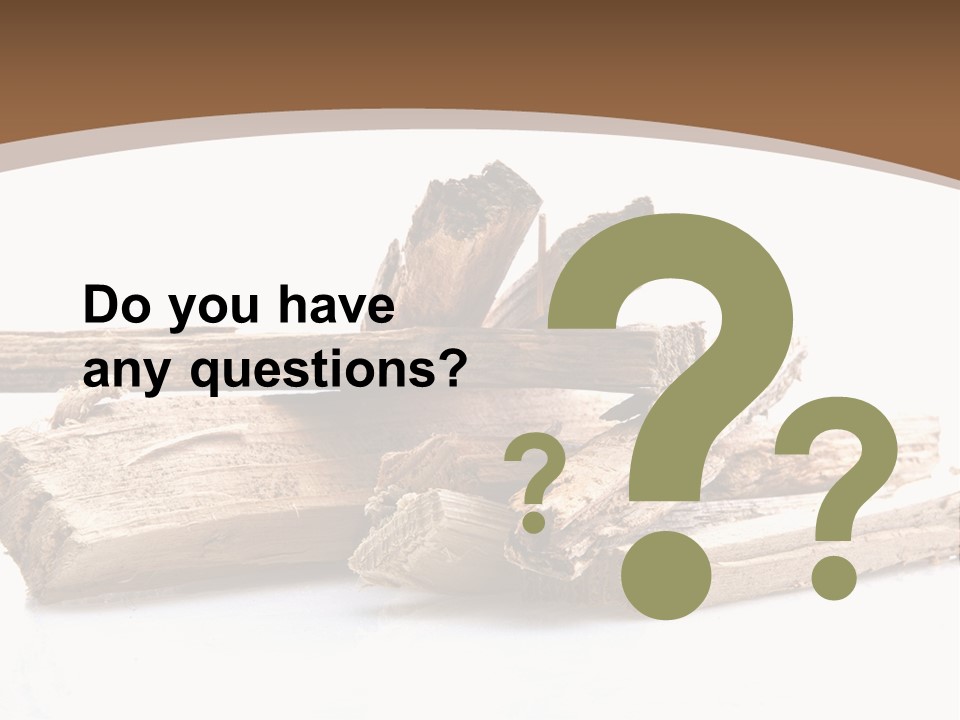 Kindling Damp Cost PowerPoint Template