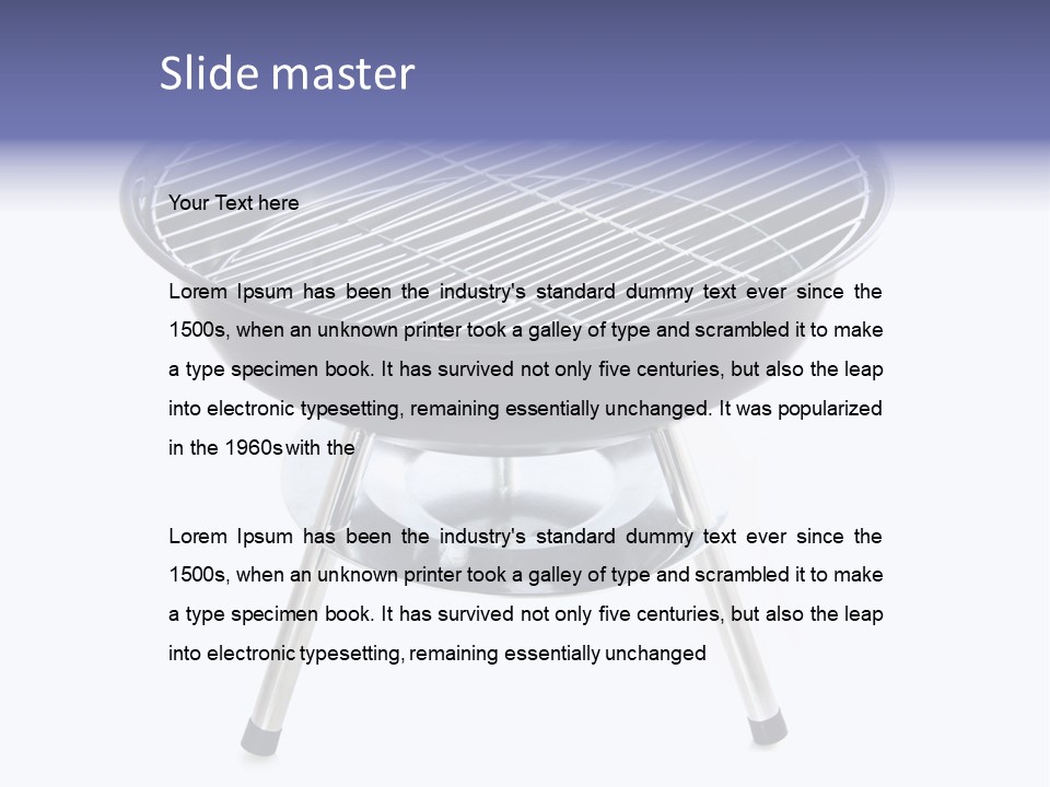 Metal Mechanism Article PowerPoint Template