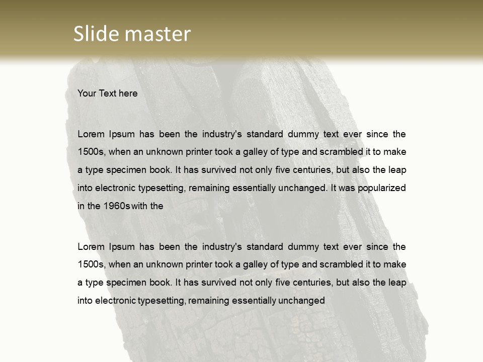 Environment Grill Dark PowerPoint Template