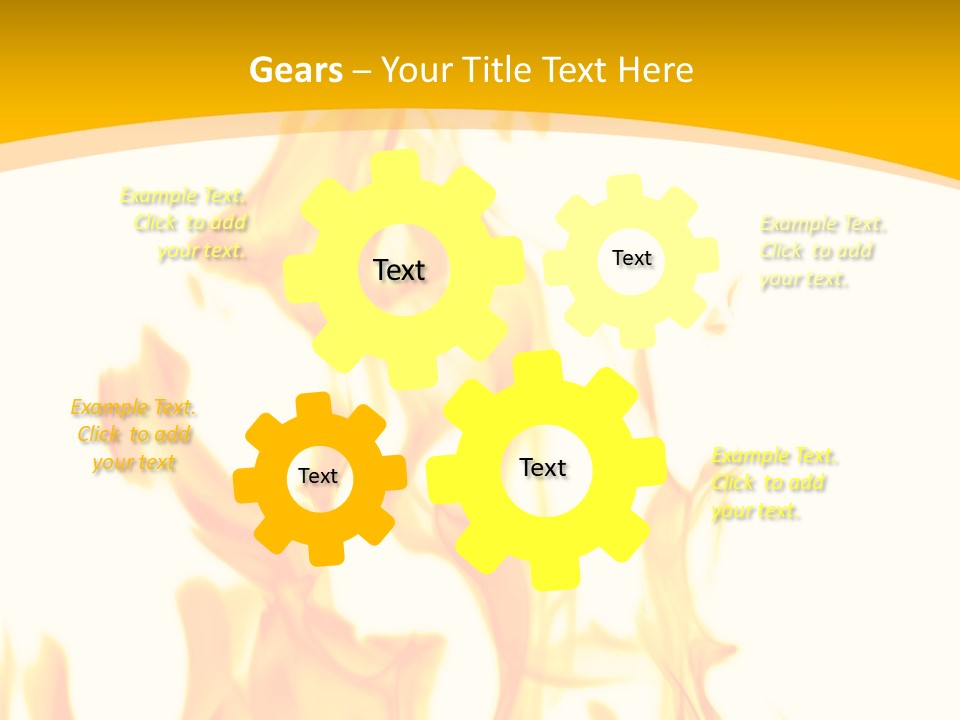 Yellow Color Art PowerPoint Template