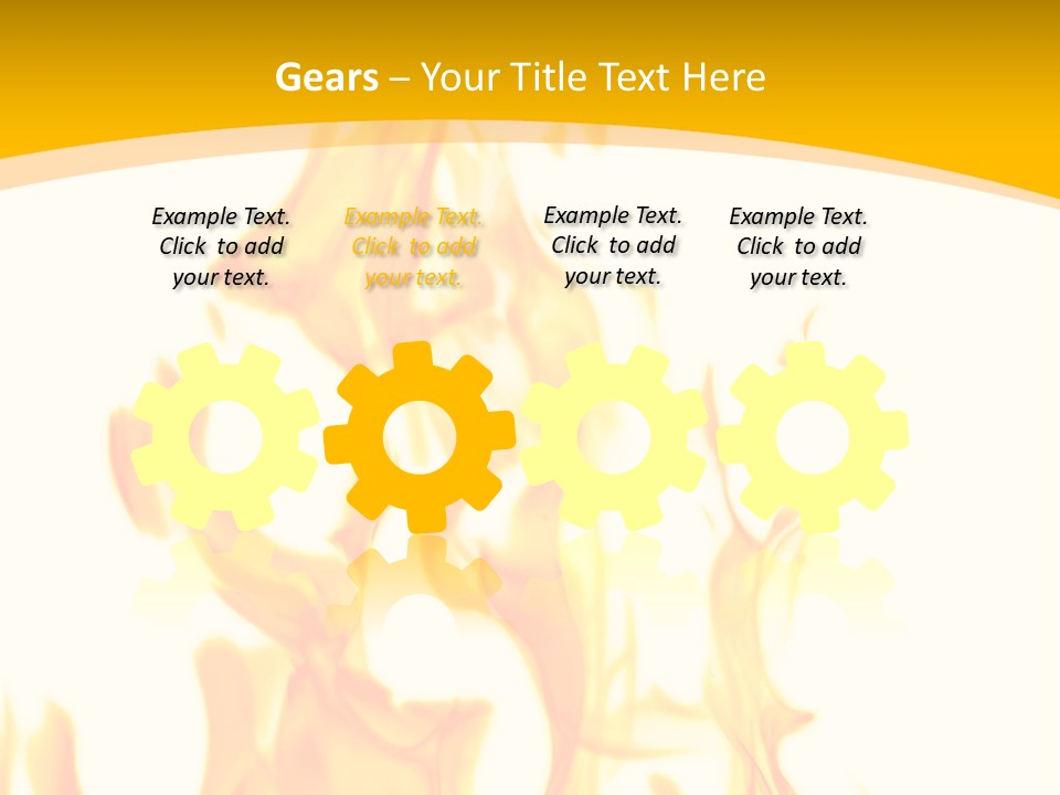 Yellow Color Art PowerPoint Template
