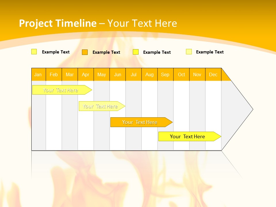 Yellow Color Art PowerPoint Template