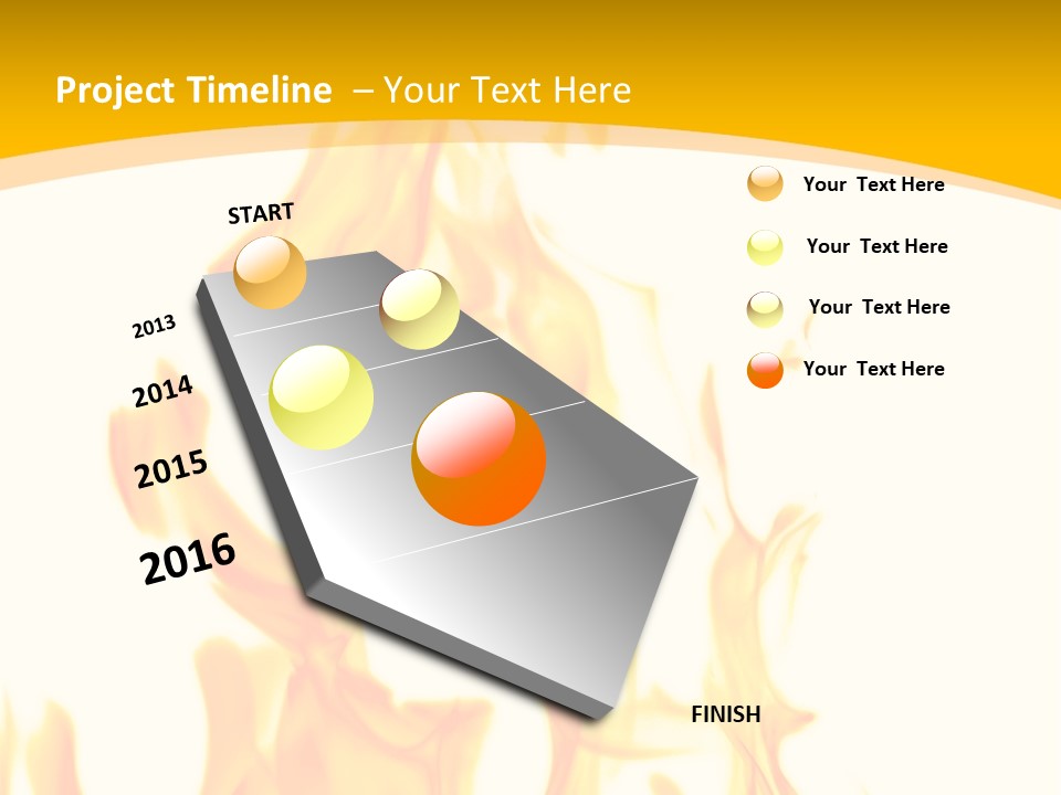 Yellow Color Art PowerPoint Template