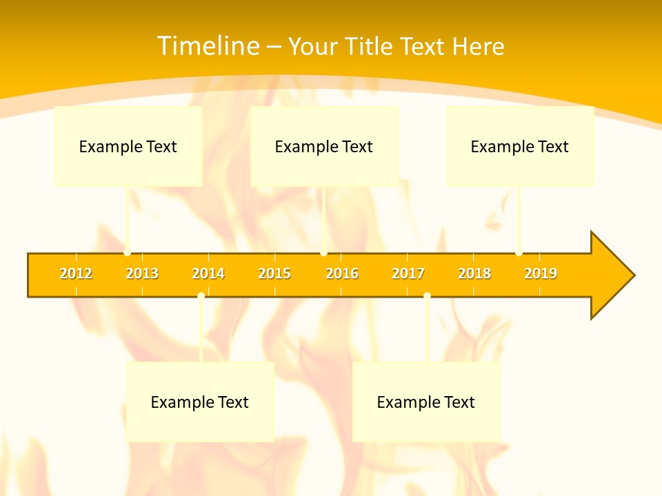 Yellow Color Art PowerPoint Template