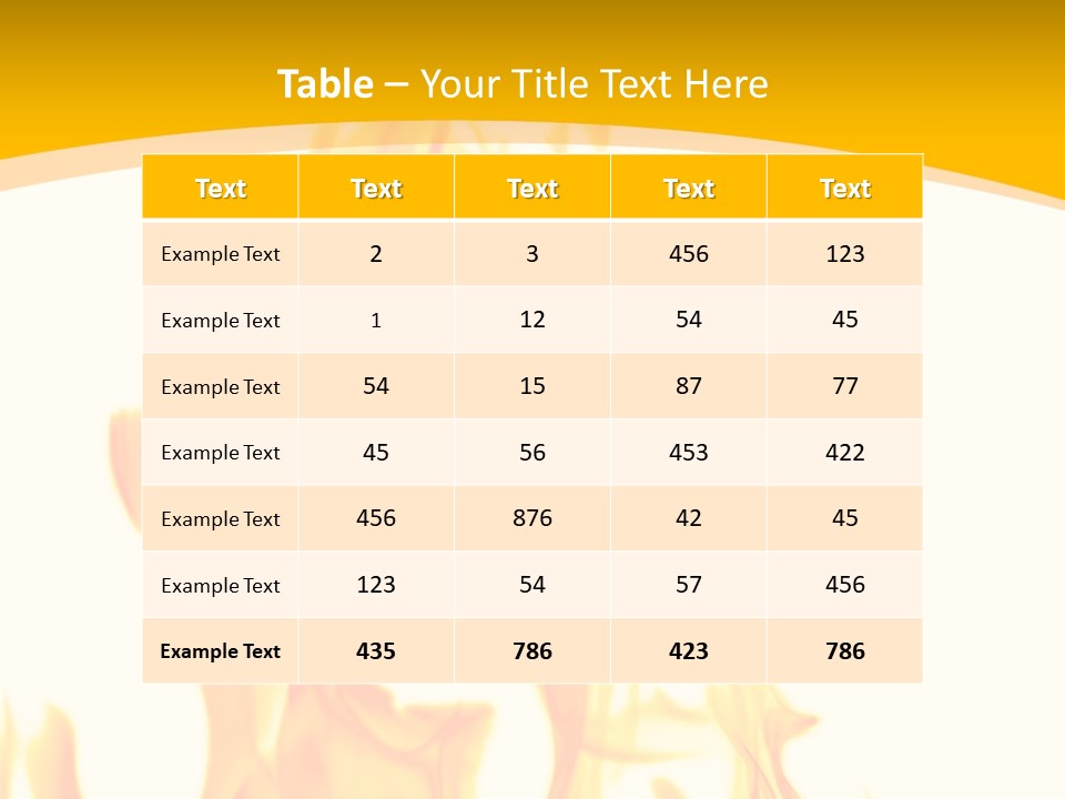 Yellow Color Art PowerPoint Template