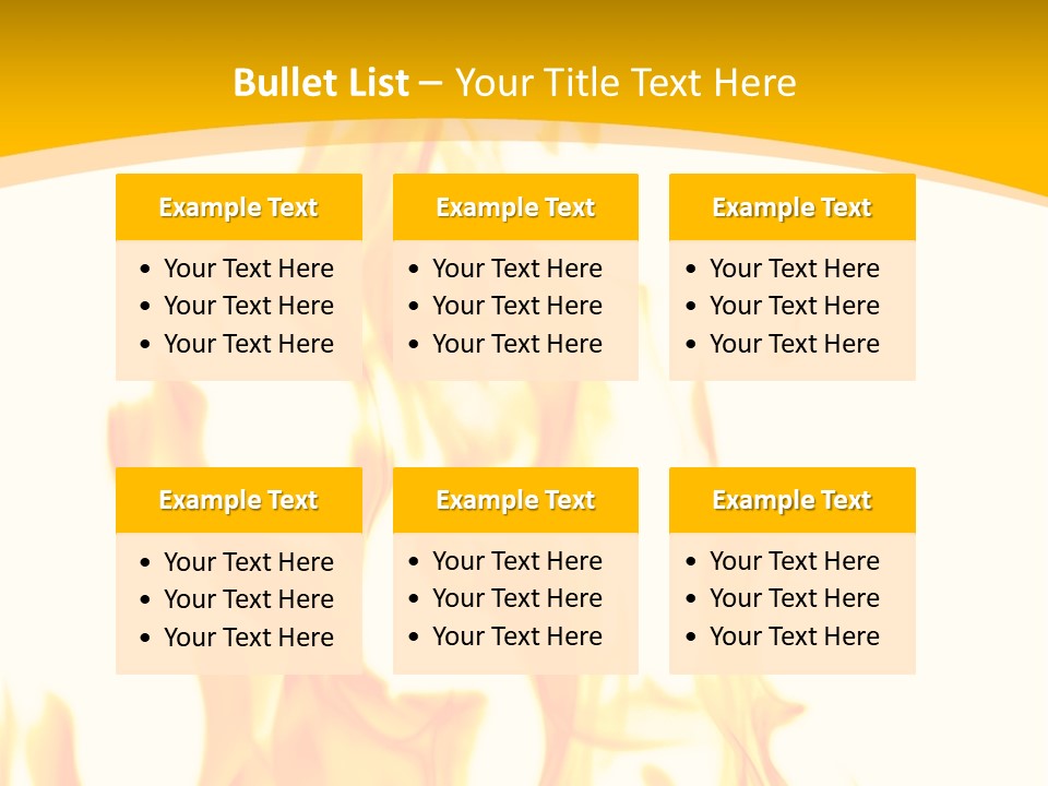 Yellow Color Art PowerPoint Template