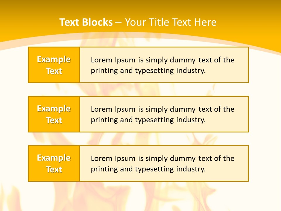 Yellow Color Art PowerPoint Template