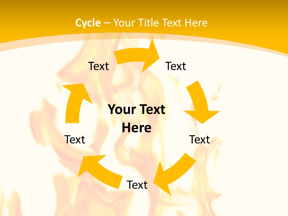 Yellow Color Art PowerPoint Template