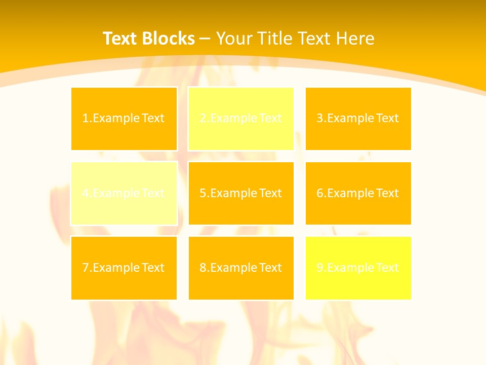 Yellow Color Art PowerPoint Template