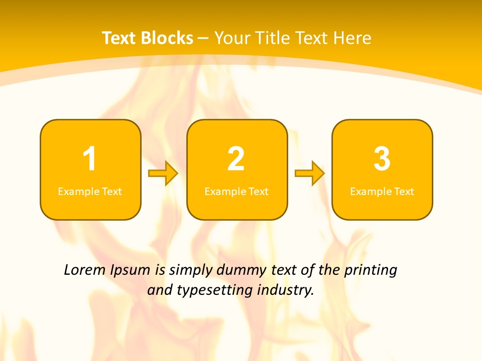 Yellow Color Art PowerPoint Template