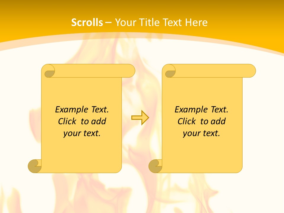 Yellow Color Art PowerPoint Template
