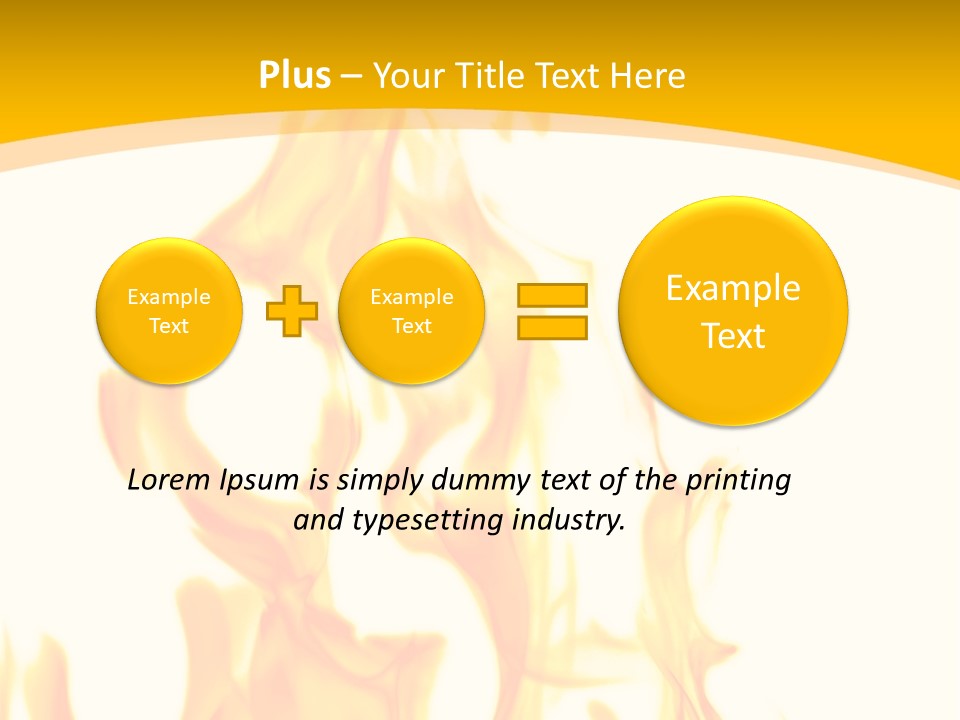 Yellow Color Art PowerPoint Template