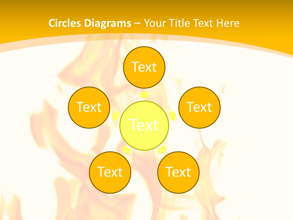 Yellow Color Art PowerPoint Template