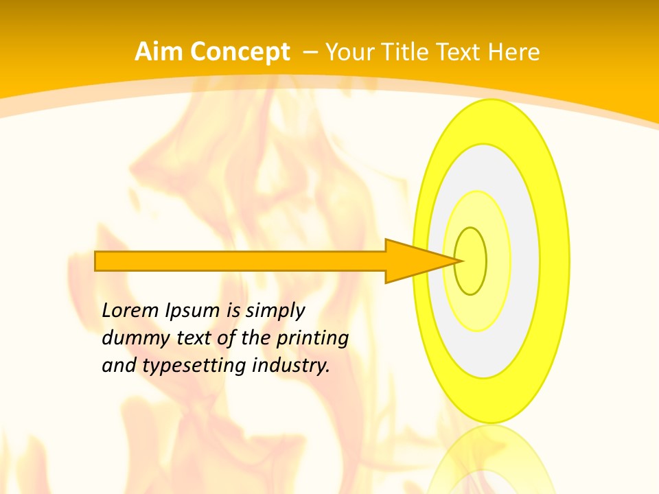 Yellow Color Art PowerPoint Template