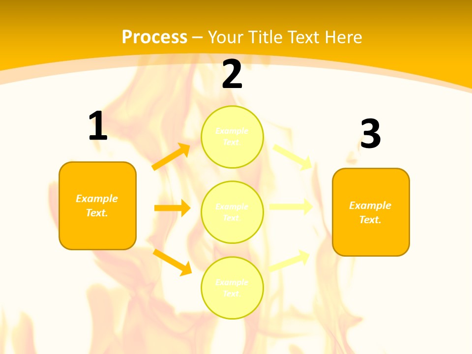 Yellow Color Art PowerPoint Template