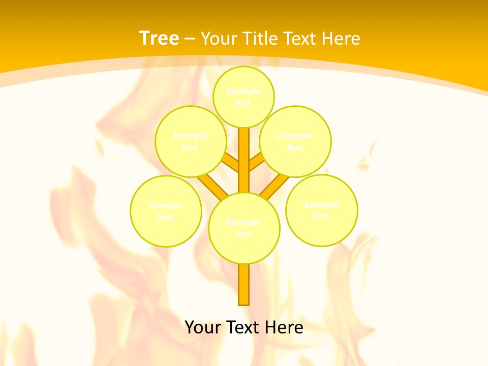 Yellow Color Art PowerPoint Template
