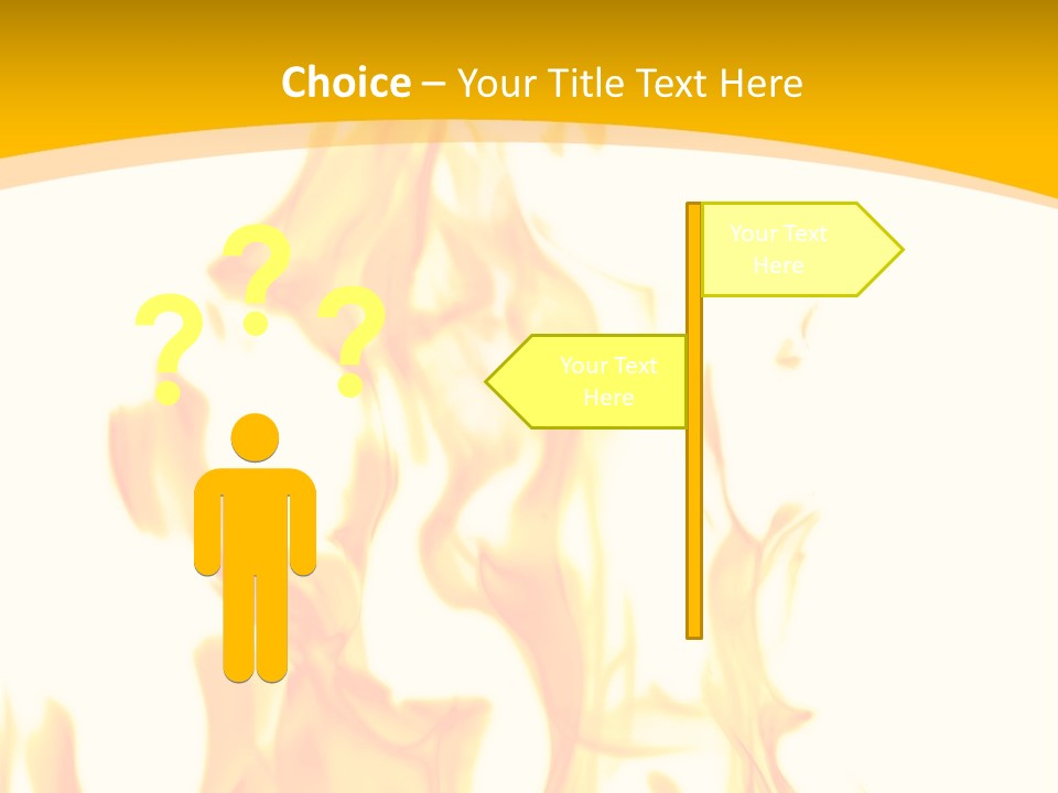 Yellow Color Art PowerPoint Template