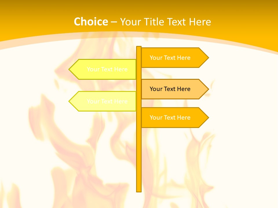 Yellow Color Art PowerPoint Template