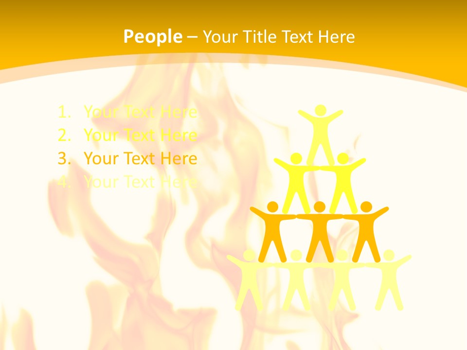 Yellow Color Art PowerPoint Template