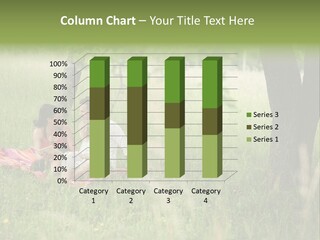 Happy Outside Male PowerPoint Template