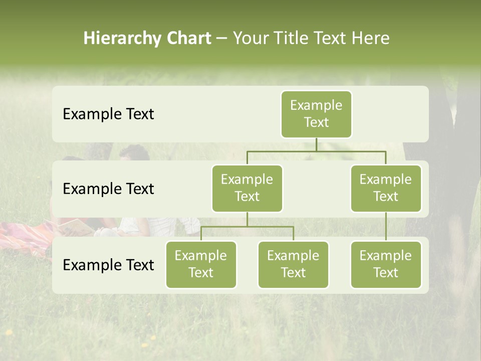 Happy Outside Male PowerPoint Template