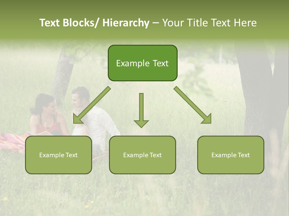 Happy Outside Male PowerPoint Template
