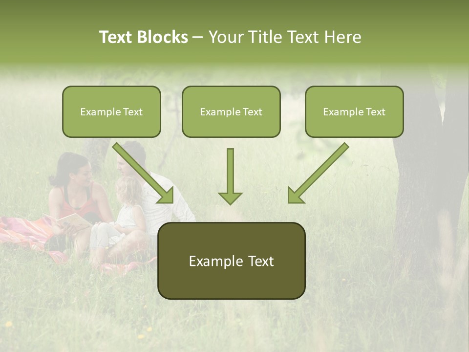 Happy Outside Male PowerPoint Template