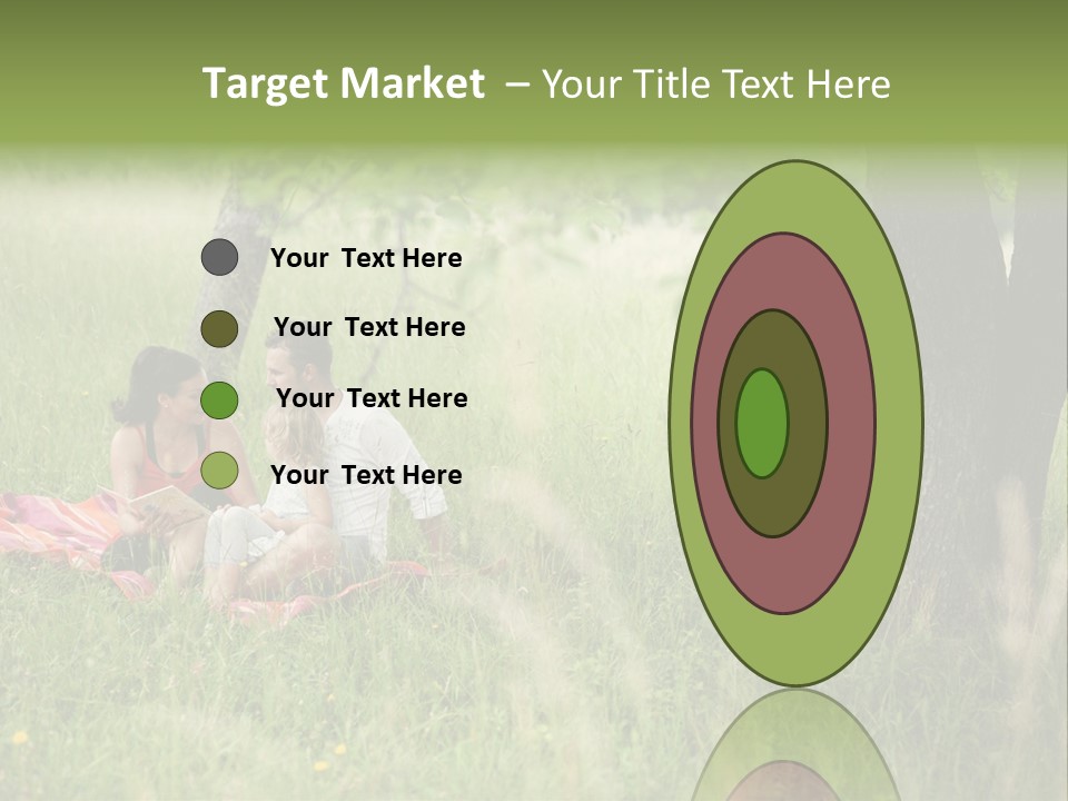 Happy Outside Male PowerPoint Template