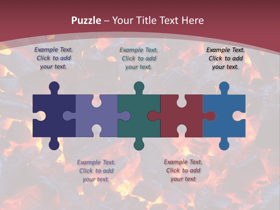 Closeup Furious Day PowerPoint Template