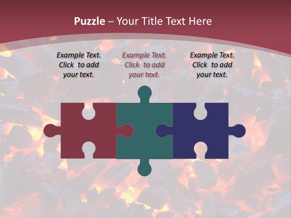 Closeup Furious Day PowerPoint Template