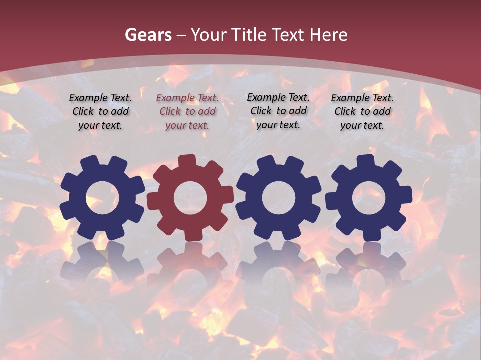 Closeup Furious Day PowerPoint Template