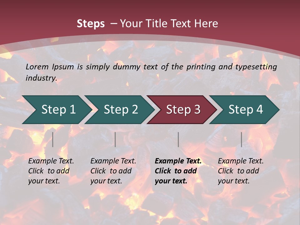 Closeup Furious Day PowerPoint Template