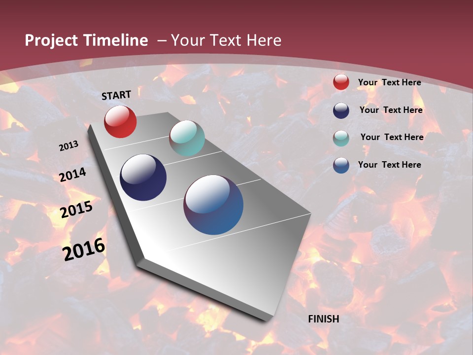 Closeup Furious Day PowerPoint Template