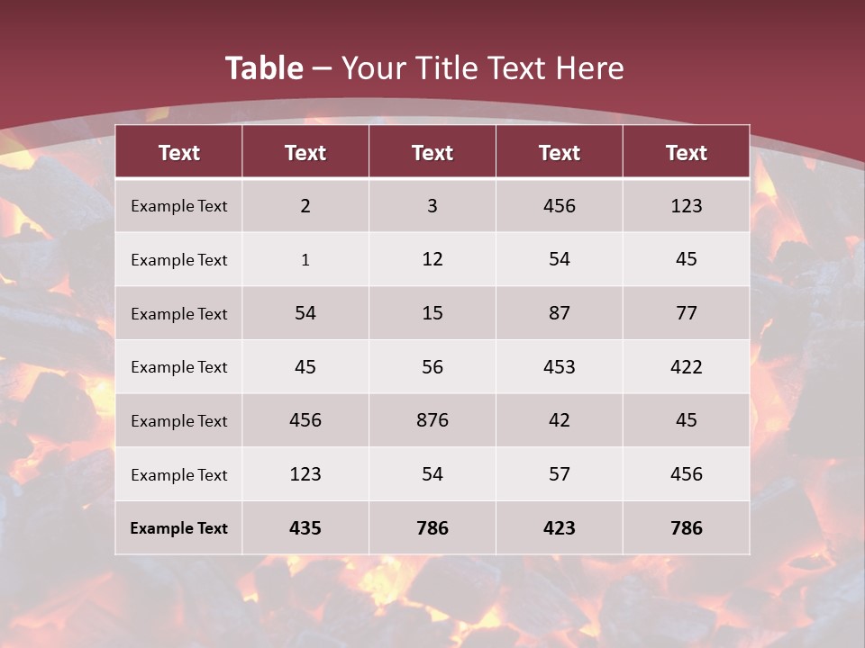 Closeup Furious Day PowerPoint Template