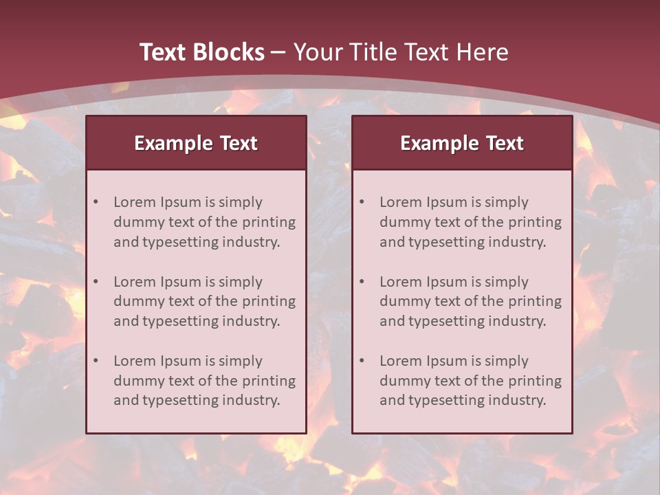 Closeup Furious Day PowerPoint Template