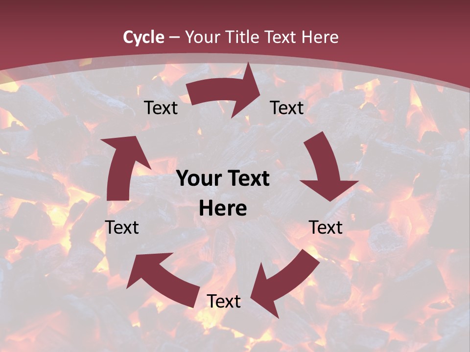 Closeup Furious Day PowerPoint Template