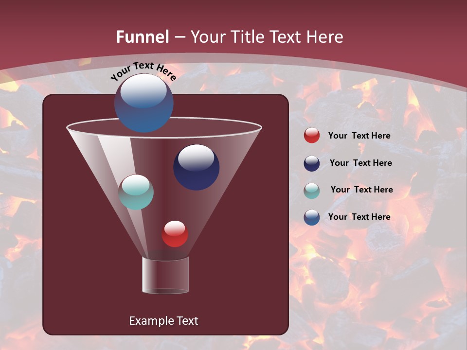 Closeup Furious Day PowerPoint Template