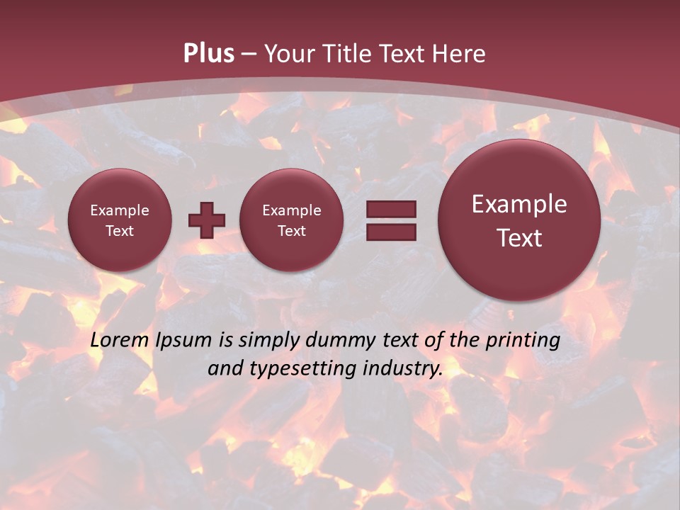 Closeup Furious Day PowerPoint Template