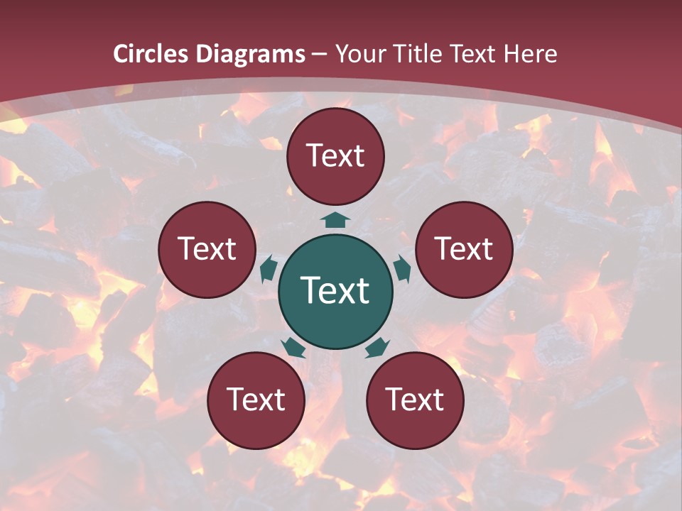 Closeup Furious Day PowerPoint Template