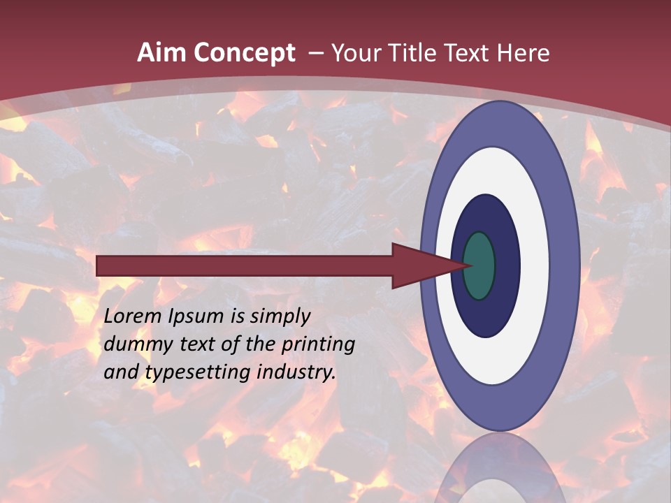 Closeup Furious Day PowerPoint Template