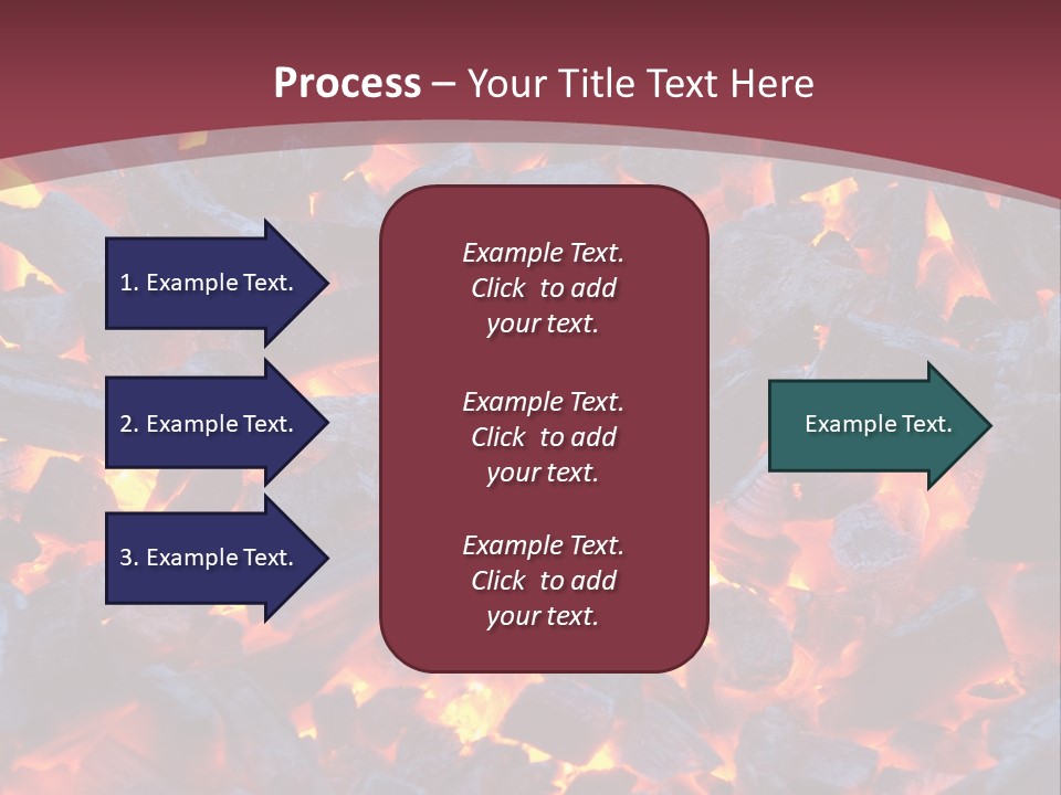 Closeup Furious Day PowerPoint Template
