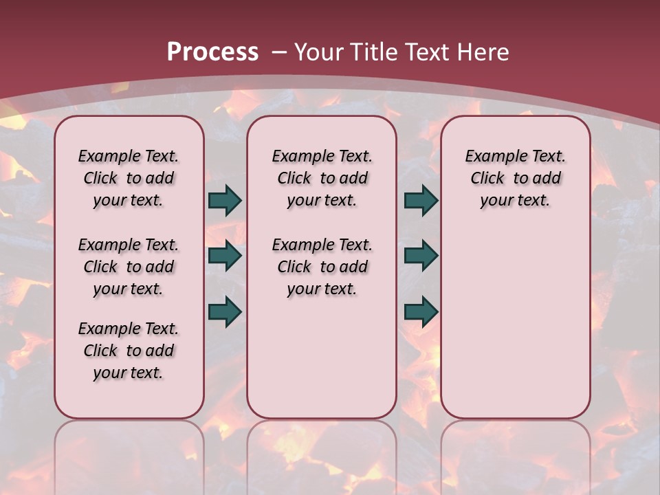 Closeup Furious Day PowerPoint Template