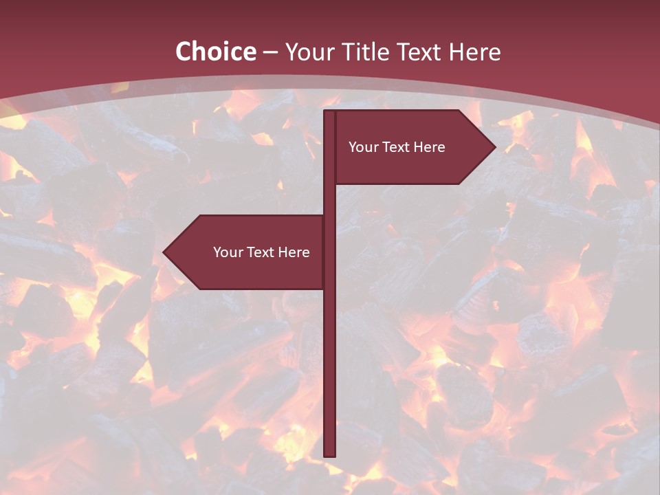 Closeup Furious Day PowerPoint Template