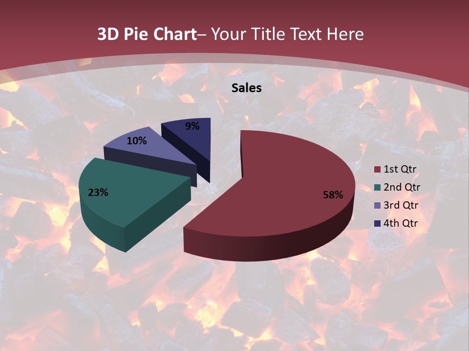 Closeup Furious Day PowerPoint Template