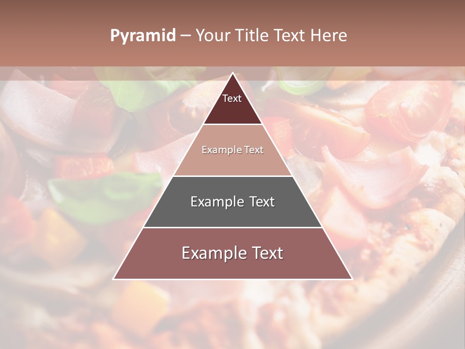 Cherry Tomatoes Herbs Rustic PowerPoint Template
