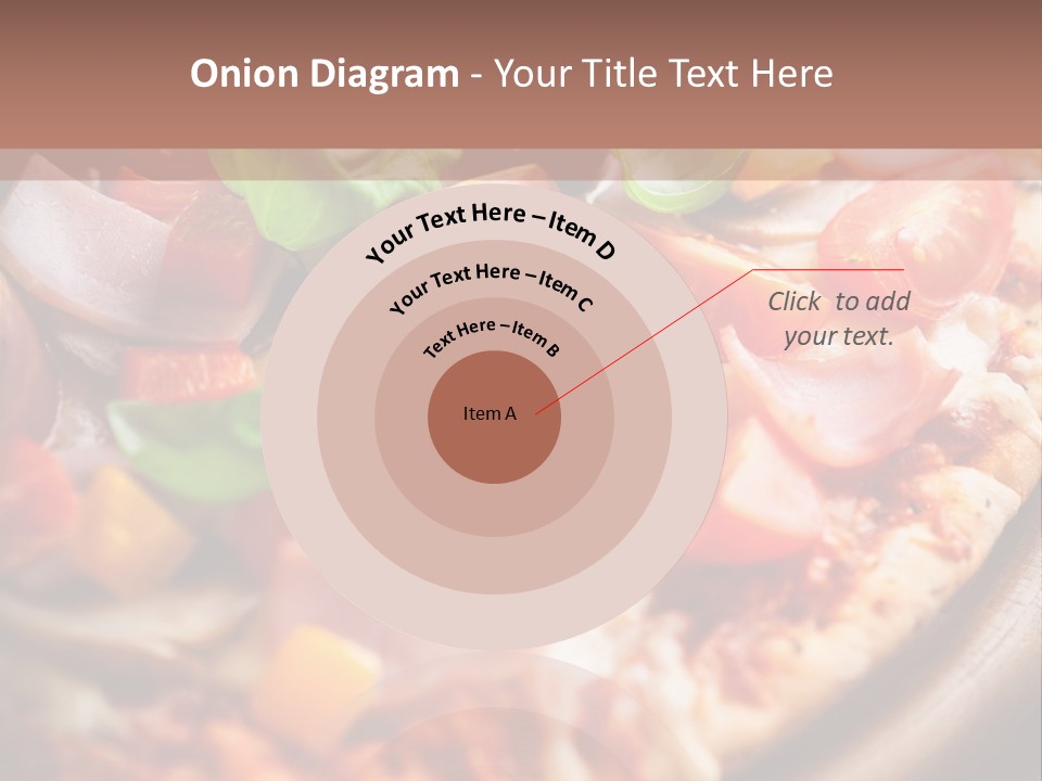 Cherry Tomatoes Herbs Rustic PowerPoint Template