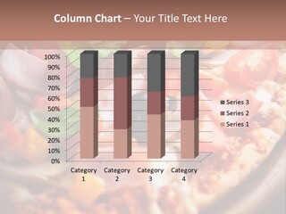 Cherry Tomatoes Herbs Rustic PowerPoint Template