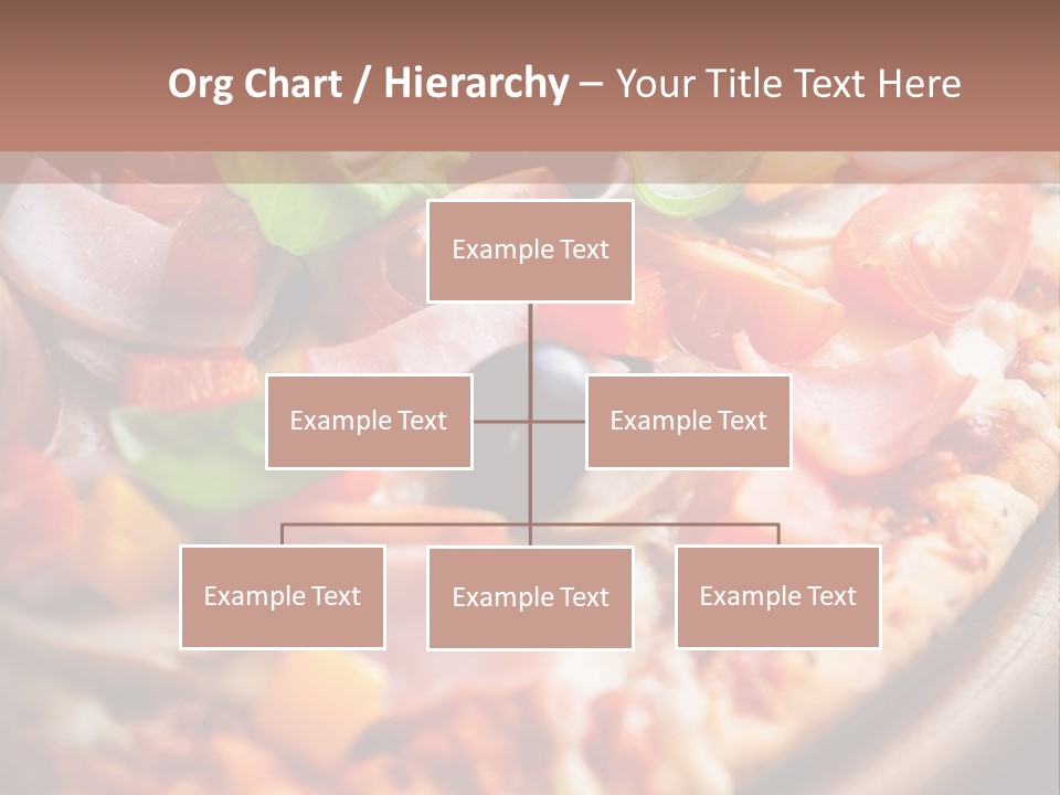 Cherry Tomatoes Herbs Rustic PowerPoint Template